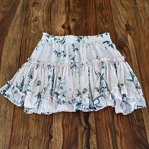 MISA Los Angeles Floral Skirt Size Small